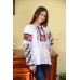 Embroidered blouse "Peonies Painting"
